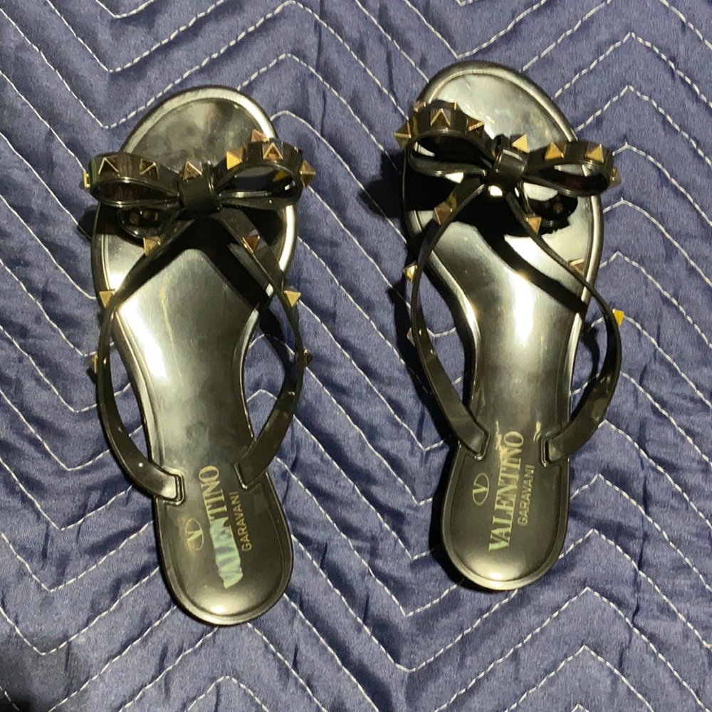 Valentino flip flops, size 35